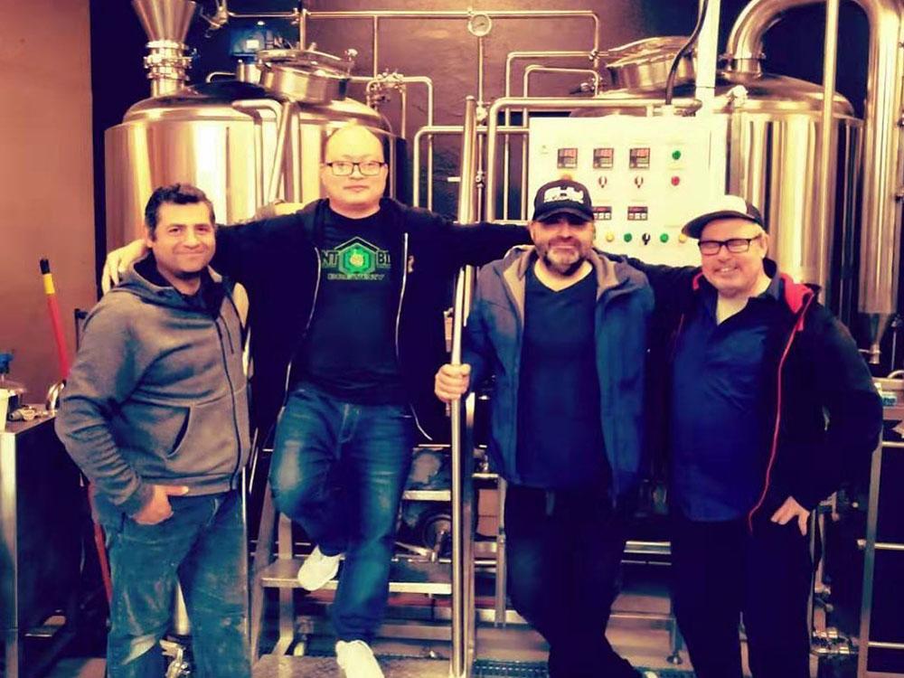 Batch 44 Brewery in Canada_10BBL Brewery System Made by Tiantai Brewtech